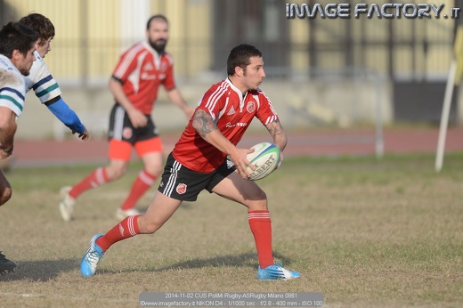 2014-11-02 CUS PoliMi Rugby-ASRugby Milano 0861